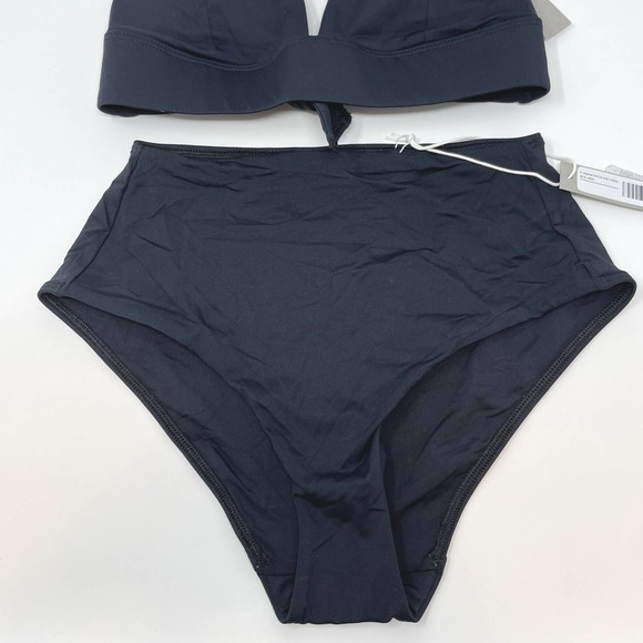Everlane The Triangle Bikini Top The High Rise Hipster Bottom Bikini Set XXS - Picture 11 of 16